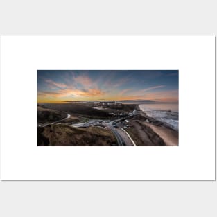 Saltburn Sunset Posters and Art